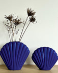 Vase ceramic Coki pm bleu L17 P6,5 H14,5cm