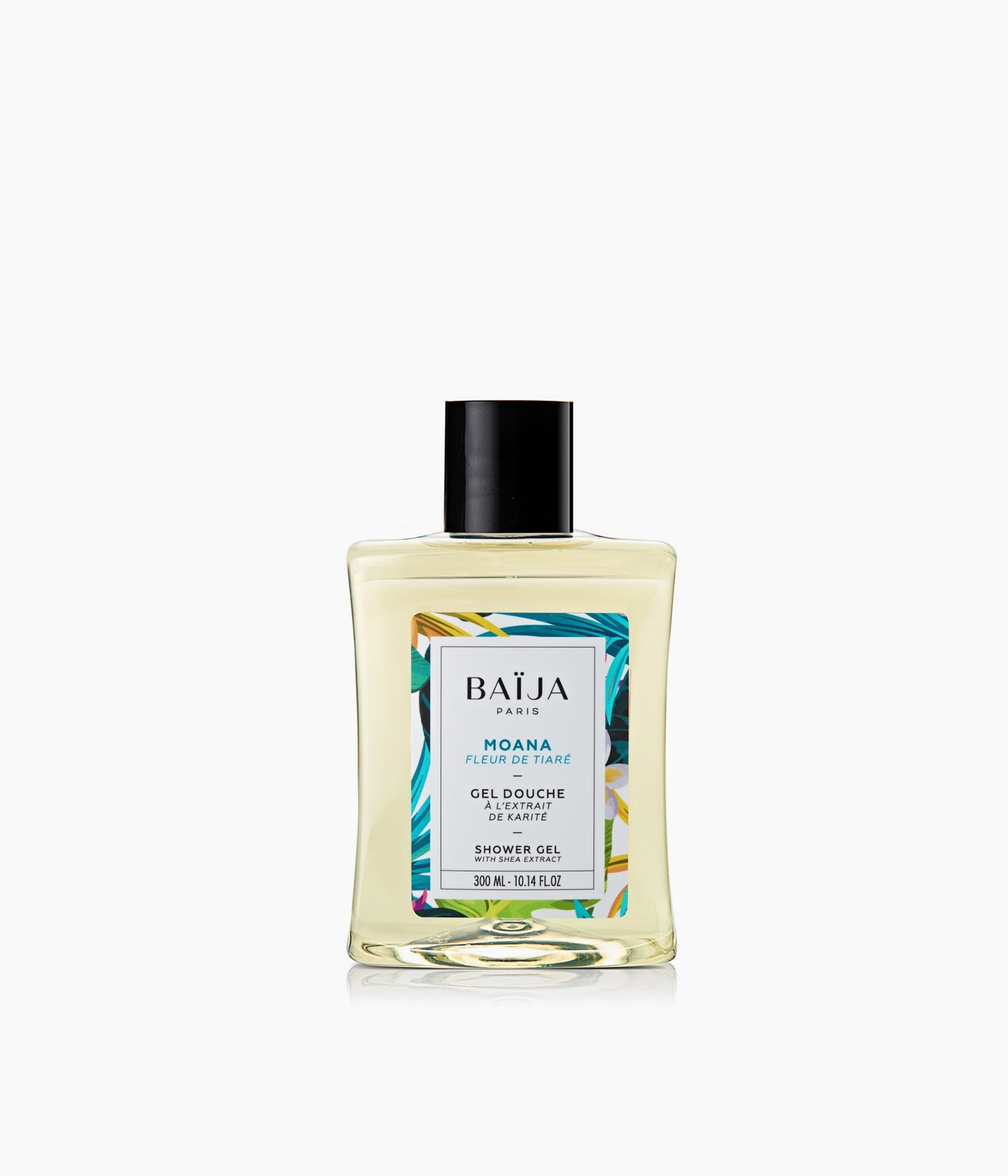 Gel Douche Moana à La Fleur De Tiaré - Marque Baija - Neuf Non Ouvert - Senteur Exotique - Fabriqué En France