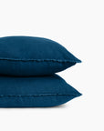 Housse de coussin 45 x 45 cm en Lin lavé - Gitane