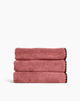 Serviette de bain 70 x 130 cm en Coton - Bois de Rose