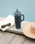 Travel cup isotherme inox - Matt - Bleu nuit - 900ml