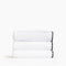 Serviette de bain  70 x 130 cm en Coton - Blanc