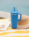 Travel cup isotherme inox - Matt - Azur - 900ml
