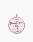 Bougie Tigre - Black Cedar & Fig Boxed