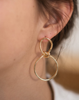 Boucle d'oreille NOEUD