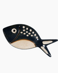 Plat poisson Bubble bleu nuit- 16x32cm