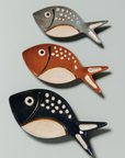 Plat poisson Bubble bleu clair - 13x16.5cm