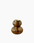 Lampe base Eli ambre D11 H11,5cm