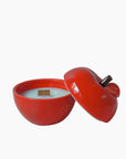 Bougie Pom'Glow rouge ambre