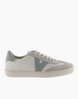 BASKETS BERLIN CUIR & CUIR FENDU - JADE