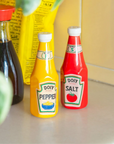 Salière & Poivrière - Ketchup & Moutarde