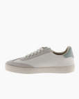 BASKETS BERLIN CUIR & CUIR FENDU - JADE