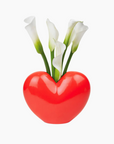 VASE - LOVE - ROUGE