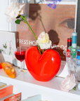 VASE - LOVE - ROUGE