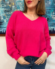 PULL DOUX- FUSCHIA
