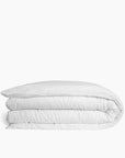 HOUSSE DE COUETTE EN COTON 260 X 240 - BLANC