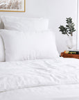 housse couette 240*220 blanc