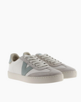 BASKETS BERLIN CUIR & CUIR FENDU - JADE