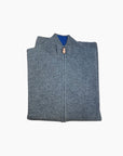GILET FULL ZIP JAUGE - GRIS