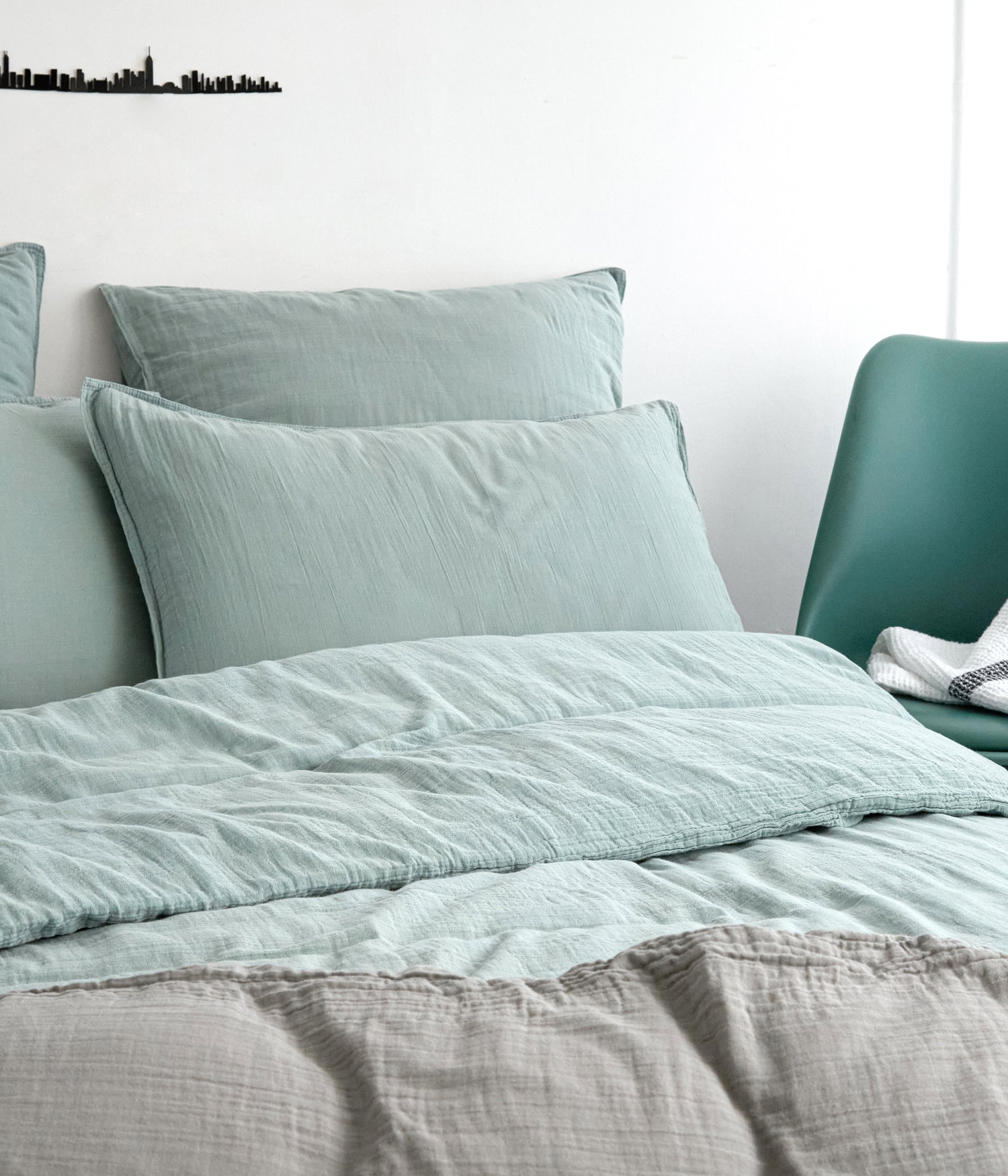 Drap-Housse 160x200 Cm 100% Coton 400 Fils – Extra Profond 30 Cm, OEKO-TEX, Blanc – Literie Douce Respirante Matelas Épais