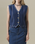 GILET DORILYS-NAVY
