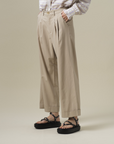 PANTALON LAUGANE-BEIGE
