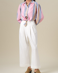 PANTALON LAUGANE-ECRU