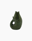 Vase ceramic Poisson pm kaki L8,2 P5 H12cm