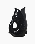Vase Poisson gm noir L16,5 P11 H25,3cm
