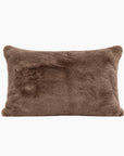 HOUSSE DE COUSSIN CHAMONIX 50X80CM - CHATAIGNE