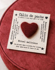 Câlin de Poche - Petit Cœur Doux et Parfumable