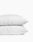 TAIE OREILLER EN LIN 65 X 65 - BLANC