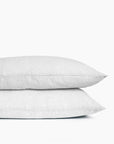 TAIE OREILLER EN LIN 50 X 70 - BLANC