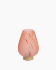 GINNY - Lampe de table LED Ø13x19,5cm - rose clair+or