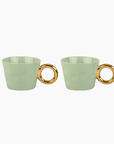 Set de 2 tasses matins calins matcha