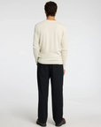 PULL COL ROND SLH ROME- OATMEAL