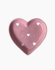 Vide poche coeur rose L15,2 P15 H3cm