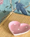 Vide poche coeur rose L15,2 P15 H3cm