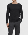 PULL COL ROND SLH ROME- NOIR