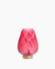 GINNY - Lampe de table LED Ø13x19,5cm - rose mat+or
