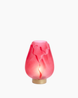 GINNY - Lampe de table LED Ø13x19,5cm - rose mat+or