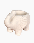 Pot Déco Éléphant écru
