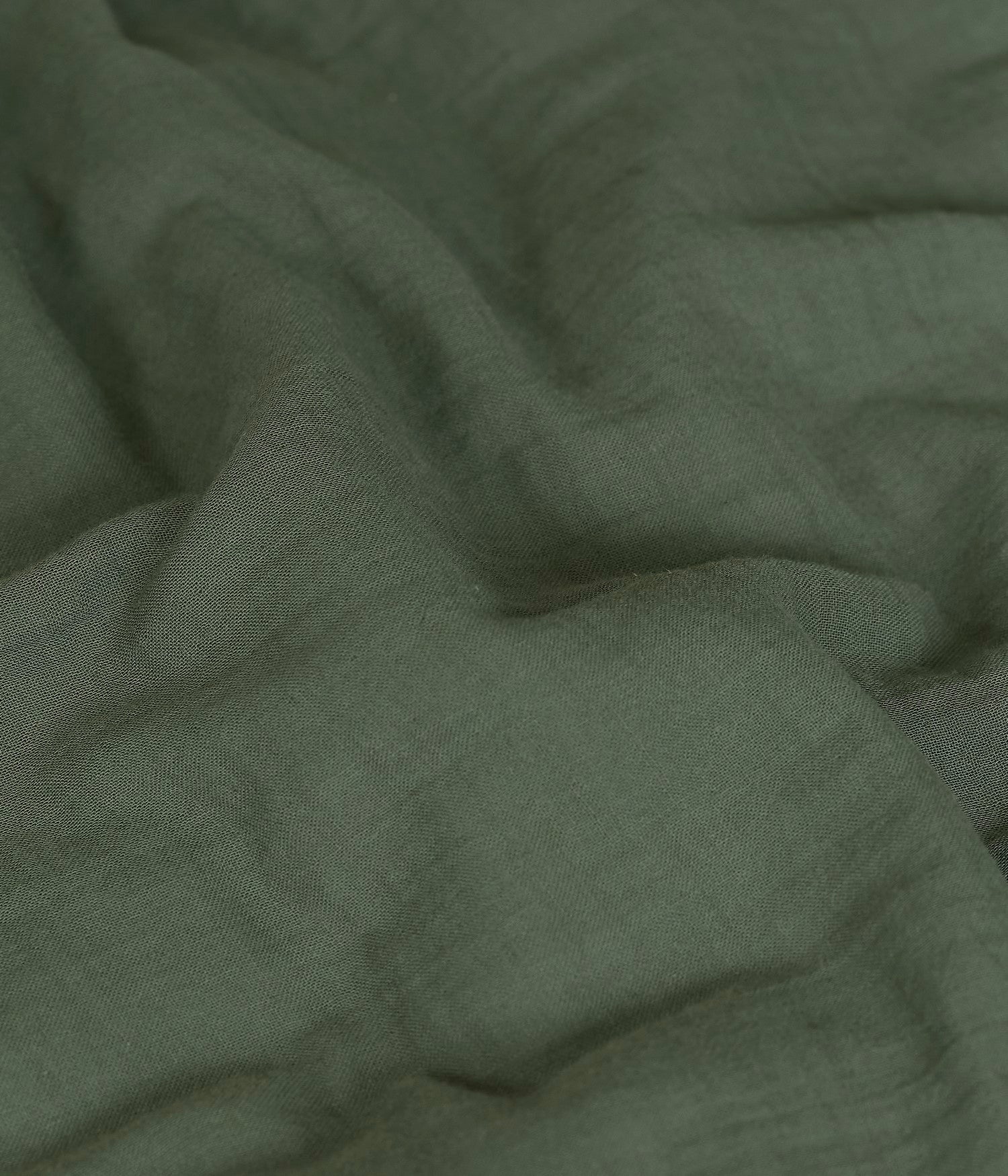 Housse de couette 240 x 220 cm en Voile de coton - Kaki