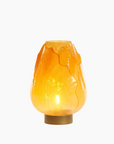 GINNY - Lampe de table LED Ø18,5x27 cm - ocr jaune