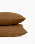 Housse de coussin 45 x 45 cm en Lin - Bronze