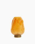 GINNY - Lampe de table LED Ø13x19,5cm - ocr jaune lait+or