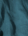 Housse de couette 260 x 240 cm en Lin lavé - Bleu de prusse
