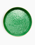 Plateau berbère en Métal - 45cm - Vert