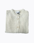 CARDIGAN COL ROND 7 BOUTONS -ECRU