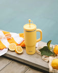Travel cup isotherme inox - Matt - Citron - 900ml